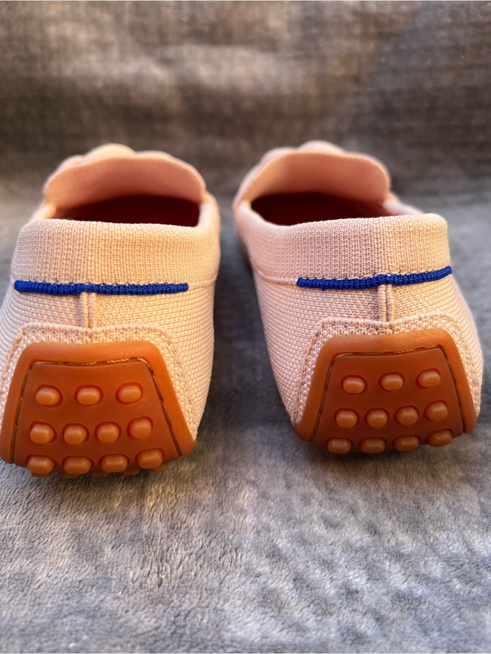 Rothy's The Braid Driver Loafers Sz W 9 Pink Shoes Flats Slip On Travel Preppy - Picture 13 of 14